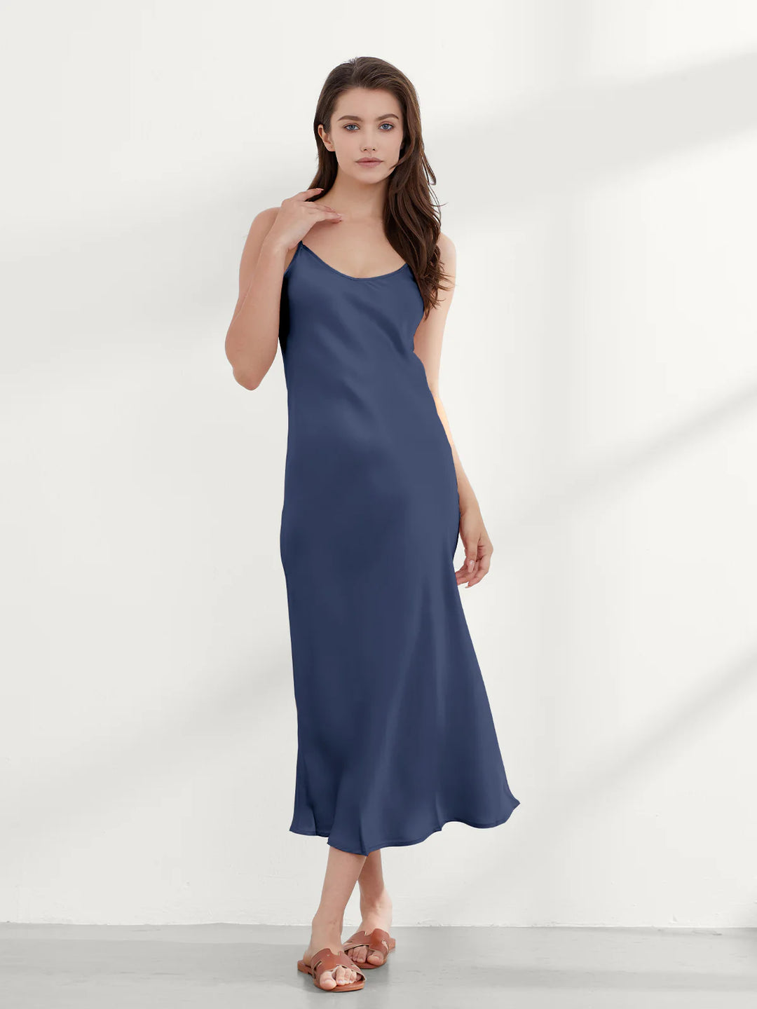 Noroki® - Nachtkleid aus Seide für Damen