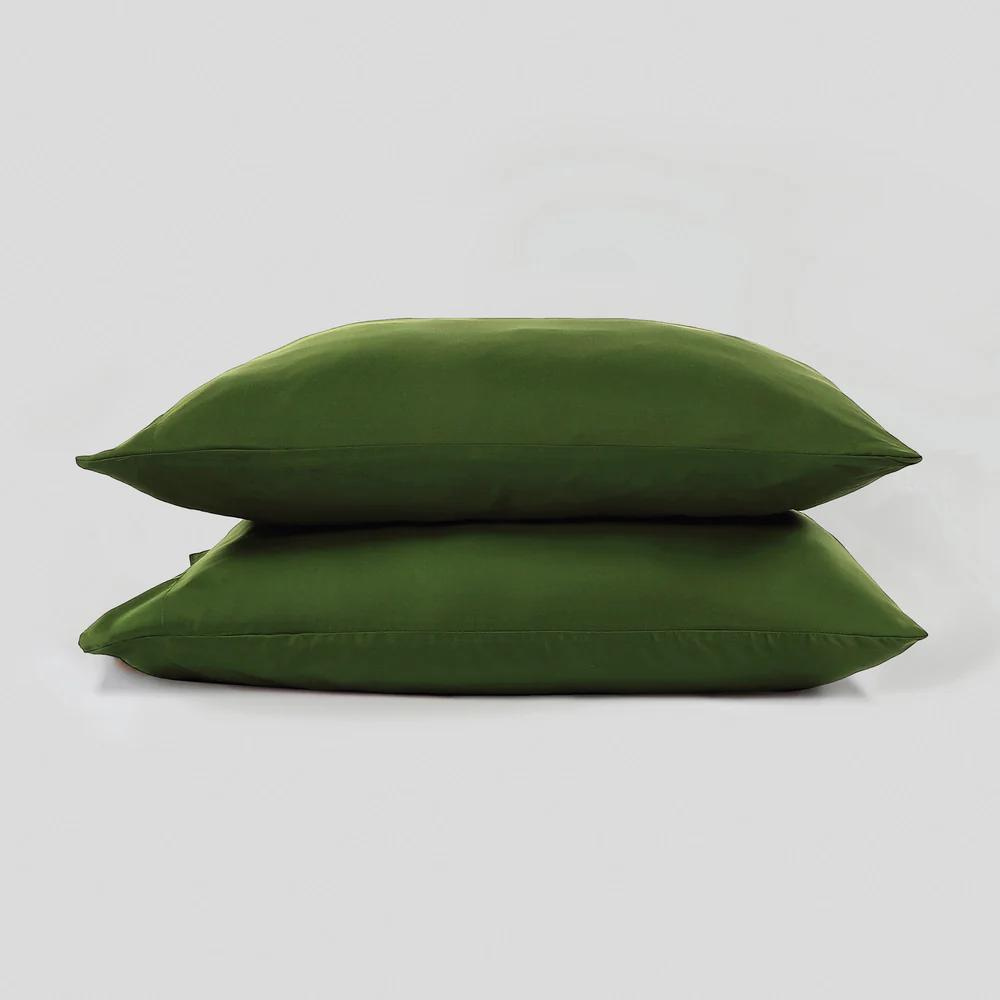 Noroki® - Kopfkissenbezug Set Eukalyptus Lyocell
